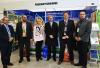 Český stánek na výstavě AgriTech 2022, uprostřed s velvyslancem ČR Rudolfem Hyklem / Чешский стенд на выставке AgriTek 2022, в центре с Послом Чехии Рудолфом Гиклом