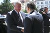 Ministr Lipavský představil ukrajinskému ministrovi  zahraničí české projekty, kterými Česko pomáhá v Ukrajině/Minister Lipavský Presented to his Ukrainian Counterpart  Projects that Czechia is Helping in Ukraine 