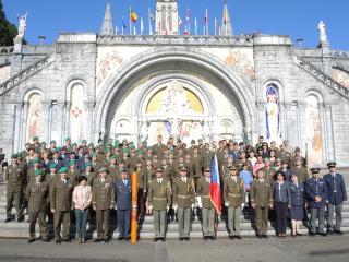 Photographie des pèlerins de l’armée tchèque.