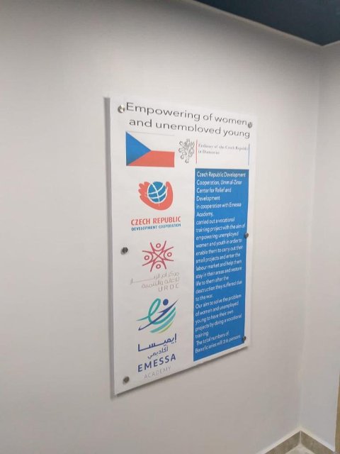 Empowering of women and unemployed young in Homs