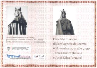 programma del concerto 1 