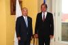 Ministr Jan Kohout a velvyslanec Japonska Toshio Kunikata