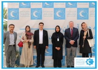 Project team from the Czech embassy and Bachehaye Aseman Kamran