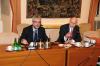 Náměstek Jiří Schneider na tiskové konferenci IPRC (Immovable Property Review Conference)