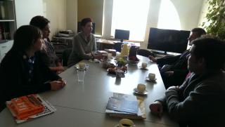 Meeting at the Estonian Film Archives 