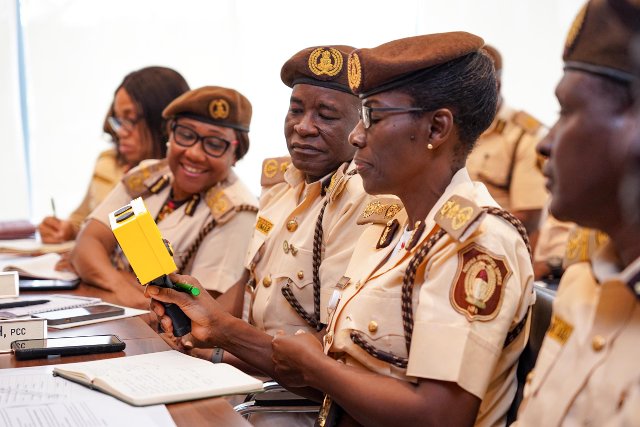 Nigerian Immigration Service with Czech product