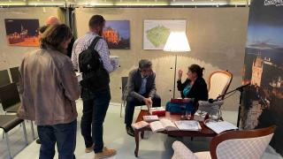 ​ Lecture par Radka Denemarková à l'ambassade à  Luxembourg