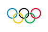 Olympijské kruhy - vlajka