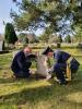 Ceremony at the grave of Sergeant Jaroslav Kulhavý at Cathays Cemetery in Cardiff 