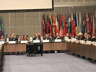 Ambassador Šrámek chairing OSCE FSC event on Women Peace and Security