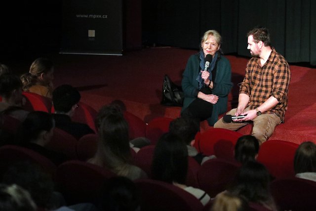 Helena Třeštíková a Kryštof Zeman (foto: Marta Myšková)