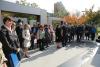 The public during the unveiling of the memorial