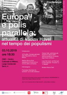 Europa e polis parallela: attualità di Václav Havel nel tempo dei populismi