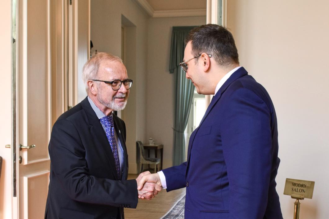 Minister Lipavsky discussed the reconstruction of Ukraine with EIB President Hoyer