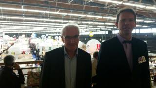Son Excellence Monsieur Petr Drulák, Ambassadeur de la République tchèque, et Monsieur Roger Blanc, Président Fondateur du Sommet.