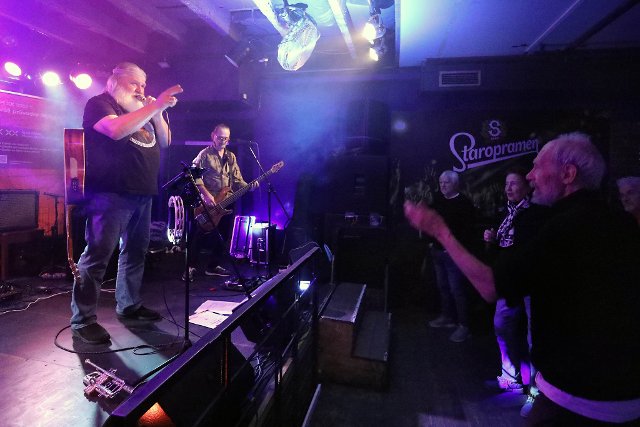 Skupina Svatopluk v klubu Vagón (foto: Marta Myšková)