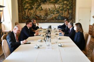 Náměstek A. Chmelař přijal státního tajemníka pro Evropskou unii španělského ministerstva zahraničí Pascuala I. Navarro Riose 