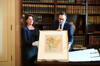 Minister Lipavský Received a Significant Collection of Artworks from the Estate of Jan Masaryk 