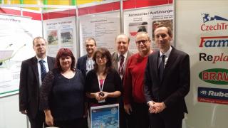 With the representatives of Czech companies at the fair Agromek