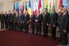 Prezident Duda s ministry obrany Bukurešťské devítky