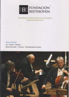 Guarneri Trio TM Las Condes program