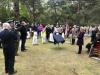 Memorial act in Brookwood, May 2019