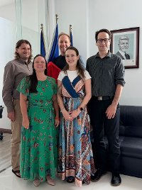 Návštěva projektového týmu na velvyslanectví