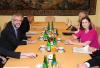 Náměstek Jiří Schneider a ministryně pro EU záležitosti Švédska Birgitta Ohlsson