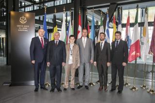 Delegace České republiky - návštěva Soudního dvora EU