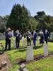 Ceremony at Merthyr Dyfan Cemetery in Barry 