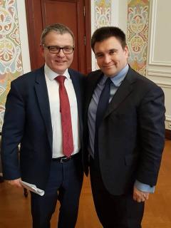 Návštěva delegace zahraničního výboru PSP ČR na Ukrajině