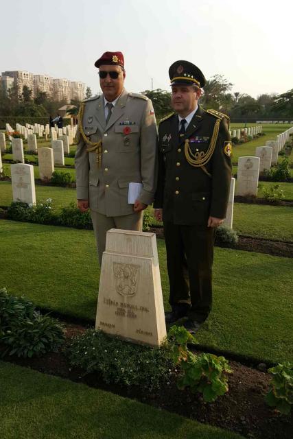 Tomb of the Czech soldier