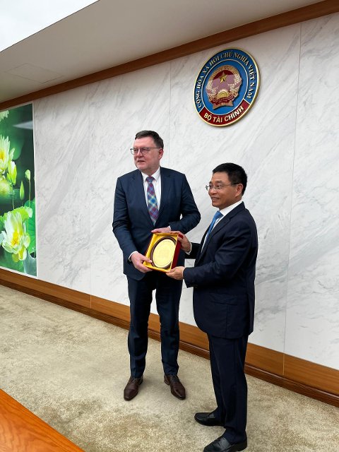 Visit of the Czech Minister of Finance