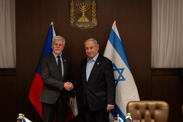 Setkání s předsedou vlády Netanjahuem