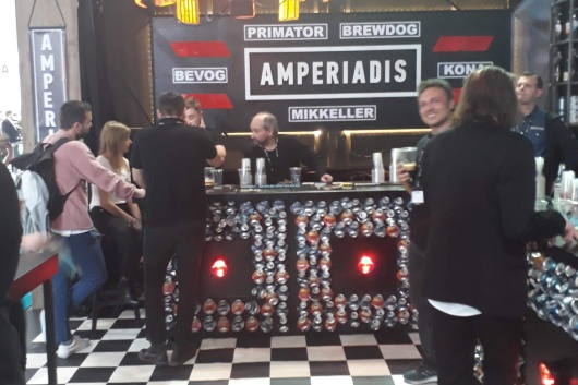 Stánek společnosti AMPERIADIS BEERS