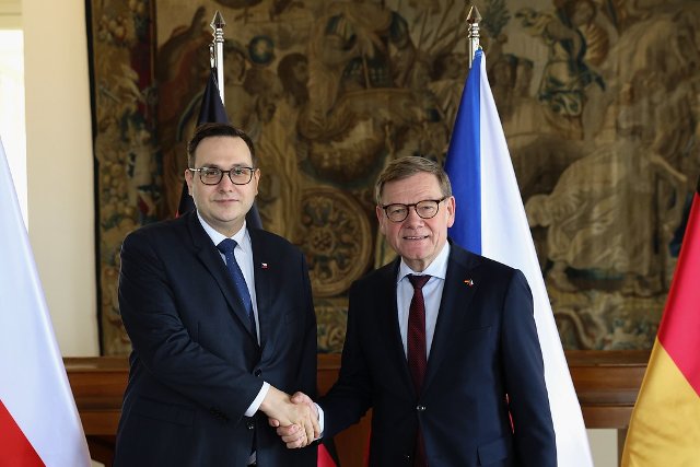 Minister Lipavský Held Talks with German Minister of Foreign Affairs Johann Wadephul