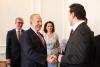 Foreign Minister Behgjet Pacolli on a two-day working visit to Prague