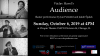 Audience invitation
