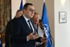  Minister Lipavský Presented the Gratias Agit Award to Adam Michnik 