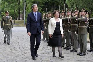 Minister of Defence of Georgia Tinatin Khidasheli paid an official visit to the Czech Republic