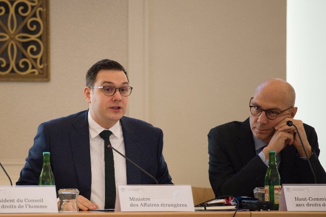 Speech of Minister Lipavský at the UN Human Rights Council Retreat in the Czernin Palace