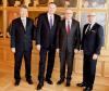 Von links: Pavel Bednář, Karel Borůvka, Kurt Zibung, Mathias E. Brun