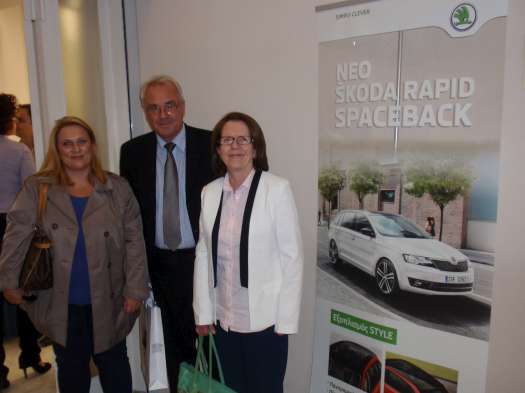 M. Kučera se zástupci AUTO ŠKODA v Chanii