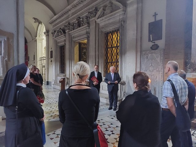 discorso dell'Ambasciatore di Cechia presso la Santa Sede S.E. Pavel Svoboda