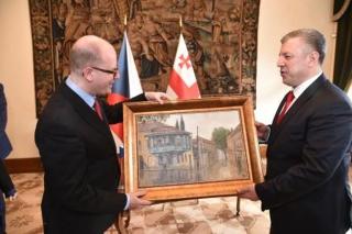 Oficiální návštěva předsedy vlády Gruzie v České republice