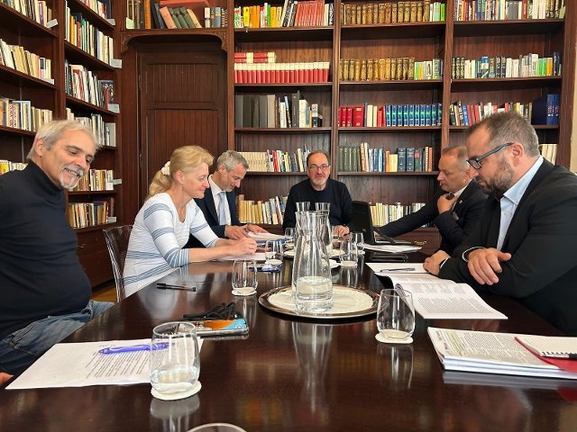 Setkání předsedů krajanských spolků na Velvyslanectví ČR v Římě