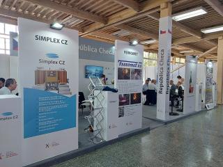 Stand oficial de Chequia en la feria FIHAV 2022