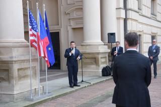 Státní tajemník Miloslav Stašek se setkal s delegací zástupců amerických firem