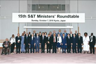 15th S&T Minister's Roundtable in Kyoto 2018