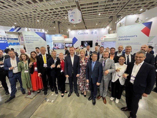 Opening of the Czech pavilion